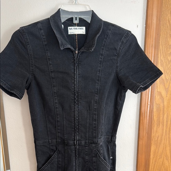 Free People Black Flare Jumpsuit - Picture 9 of 12